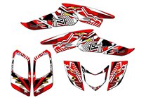 Kit adesivi compatibile con per HONDA TRX 250 2006 - 2018  - MXPKAD14960