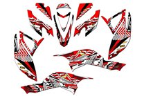 Kit adesivi compatibile con per HONDA TRX 400 EX 2008 - 2018  - MXPKAD14967