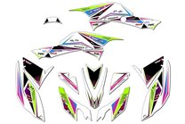Kit adesivi compatibile con per HONDA TRX 400 EX 2008 - 2018  - MXPKAD14967