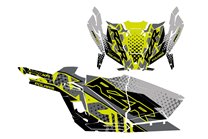 Kit de pegatinas compatible con per POLARIS RZR XP 1000 4 DOORS 2020 - MXPKAD14985