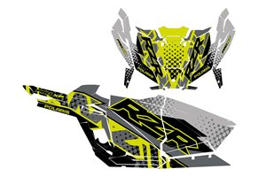 Kit de pegatinas compatible con per POLARIS RZR XP 1000 4 DOORS 2020 - MXPKAD14985
