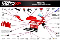 Kit adesivi compatibile con Ducati 748 916 996 998  - MXPKAD1119