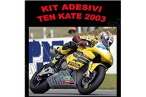 Sticker set compatible with Honda Cbr 600 RR 2009 - 2012 - MXPKAD9032