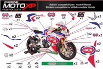 Kit adesivi compatibile con Honda Cbr 600 F 2012 - 2017 - MXPKAD8815