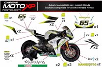 Kit adesivi compatibile con Honda Cbr 600 F 2001 - 2006 - MXPKAD8780