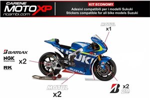Kit adesivi compatibile con Suzuki Gsxr 1000 2017 - 2022 - MXPKAD10494