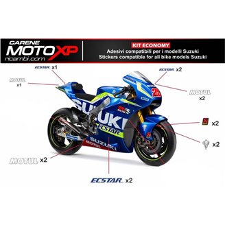 Kit de pegatinas compatible con Suzuki Gsxr 1000 2017 - 2022 - MXPKAD10492