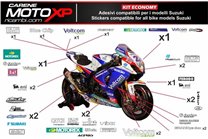 Kit adesivi compatibile con Suzuki Gsxr 600/750 2011 - 2019 - MXPKAD10213
