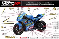 Kit adesivi compatibile con Suzuki Gsxr 600/750 2011 - 2019 - MXPKAD10224