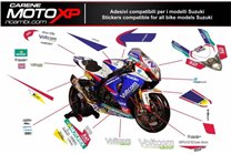 Kit adesivi compatibile con Suzuki Gsxr 600/750 2011 - 2019 - MXPKAD10231