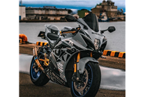 Lackierte Straße Verkleidung auf ABS kompatibel mit Suzuki Gsxr 1000 2017 - 2022 - MXPCAV14362