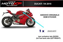 Adesivi Originali come da foto V4S - DUCATI PANIGALE V4S