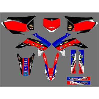 Kit adesivi compatibile con per HONDA CRF 230 2015 - 2020  - MXPKAD16960