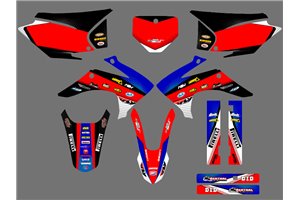 Kit de pegatinas compatible con per HONDA CRF 230 2015 - 2020  - MXPKAD16960