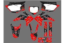 Aufkleber Satz kompatibel mit per HONDA CRF 230 2015 - 2020  - MXPKAD16965