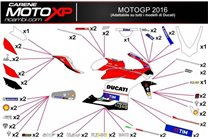 Kit adesivi compatibile con Ducati 748 916 996 998  - MXPKAD2526