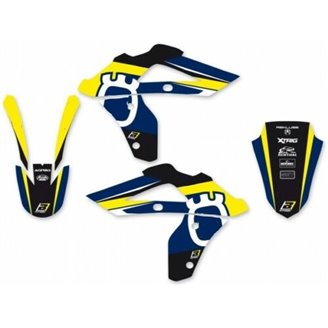 Kit de pegatinas compatible con per HUSQVARNA WR 250 300 2008 - 2013  - MXPKAD16035