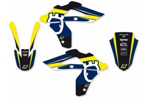 Kit de pegatinas compatible con per HUSQVARNA WR 250 300 2008 - 2013  - MXPKAD16035