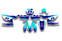 Aufkleber Satz kompatibel mit per YAMAHA YZF 450 2023 - 2024 - MXPKAD17211