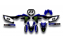 Aufkleber Satz kompatibel mit per YAMAHA YZF 450 2023 - 2024 - MXPKAD17210