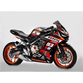 Kit adesivi compatibile con per Honda CBR 650R 2019  - 2022- MXPKAD16209