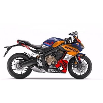 Kit adesivi compatibile con per Honda CBR 650R 2019  - 2022- MXPKAD16209