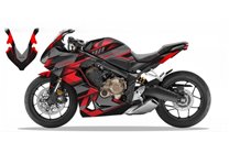 Kit adesivi compatibile con per Honda CBR 650R 2019  - 2022- MXPKAD16209