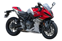 Carene stradali in abs verniciate compatibili con Suzuki Gsx-8R 2024 - 2025 - MXPCAV17795