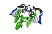 Painted street fairings in abs compatible with Kawasaki Ninja 500 2024 - 2025  - MXPCAV17826
