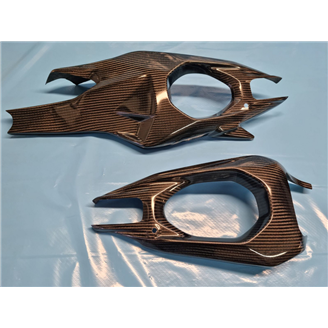 Carbon swingarm cover  with chiain protection - MXPCCB18022