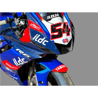Lackierte Rennverkleidung Yamaha R6 2017 - 2024 - MXPCRV18131