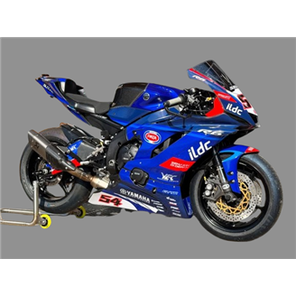 Lackierte Rennverkleidung Yamaha R6 2017 - 2024 - MXPCRV18131