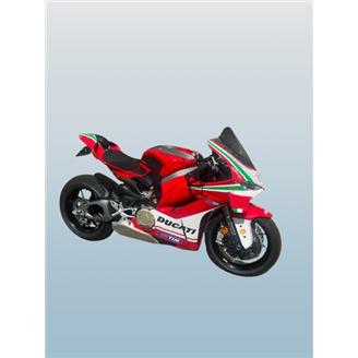 Painted street fairings in abs compatible with Ducati Panigale V4 V4S 2025  - MXPCAV18092