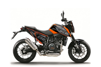 Aufkleber Satz kompatibel mit per KTM  DUKE 690 2012 - 2020 - MXPKAD18160