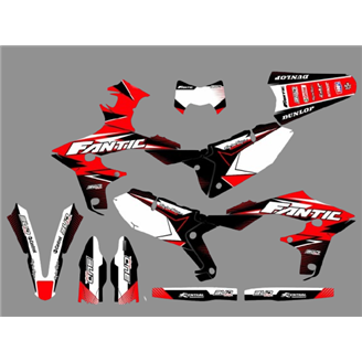 Kit de pegatinas compatible con per FANTIC 250F 250 XEF 2021 - 2022  - MXPKAD18182