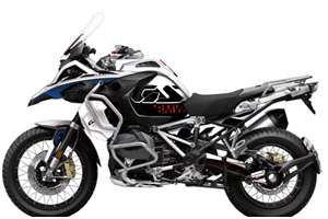 Kit de pegatinas compatible con per BMW R 1250 GS ADVENTURE 2019-2024 - MXPKAD18224