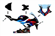 Painted Race Fairings Bmw S1000 RR 2023-2024 - MXPCRV18246 2