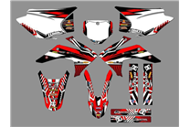 Aufkleber Satz kompatibel mit per HONDA CRF 230 2015 - 2020  - MXPKAD18454