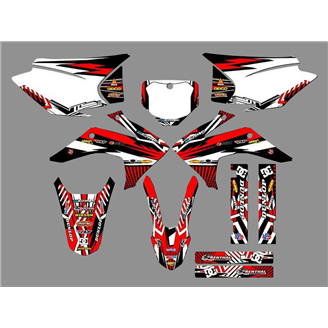 Aufkleber Satz kompatibel mit per HONDA CRF 230 2015 - 2020  - MXPKAD18454