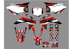 Aufkleber Satz kompatibel mit per HONDA CRF 230 2015 - 2020  - MXPKAD18454