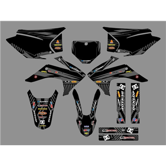 Aufkleber Satz kompatibel mit per HONDA CRF 230 2015 - 2020  - MXPKAD18452