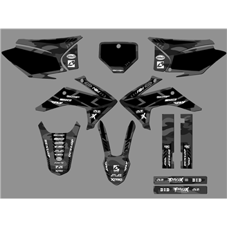 Aufkleber Satz kompatibel mit per HONDA CRF 230 2015 - 2020  - MXPKAD18450