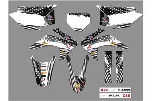 Aufkleber Satz kompatibel mit per HONDA CRF 230 2015 - 2020  - MXPKAD18449