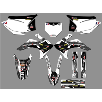 Aufkleber Satz kompatibel mit per HONDA CRF 230 2015 - 2020  - MXPKAD18447