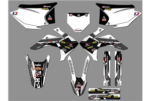Aufkleber Satz kompatibel mit per HONDA CRF 230 2015 - 2020  - MXPKAD18447