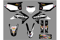 Aufkleber Satz kompatibel mit per HONDA CRF 230 2015 - 2020  - MXPKAD18444
