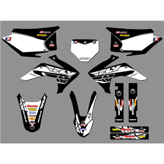Aufkleber Satz kompatibel mit per HONDA CRF 230 2015 - 2020  - MXPKAD18444