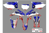 Aufkleber Satz kompatibel mit per HONDA CRF 230 2015 - 2020  - MXPKAD18442