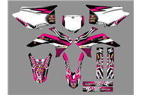 Aufkleber Satz kompatibel mit per HONDA CRF 230 2015 - 2020  - MXPKAD18438