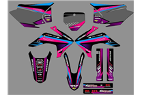 Aufkleber Satz kompatibel mit per HONDA CRF 230 2015 - 2020  - MXPKAD18437